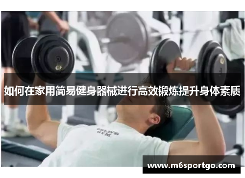 如何在家用简易健身器械进行高效锻炼提升身体素质